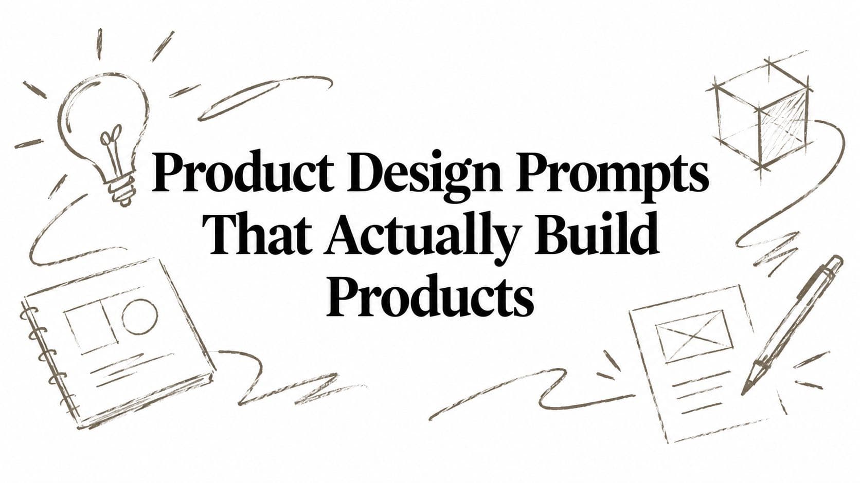 Product Design Prompts That Actually Build Products