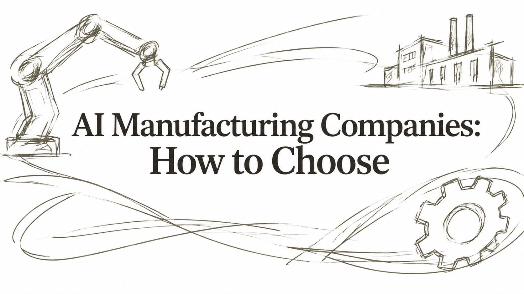 AI Manufacturing Companies: How to Choose