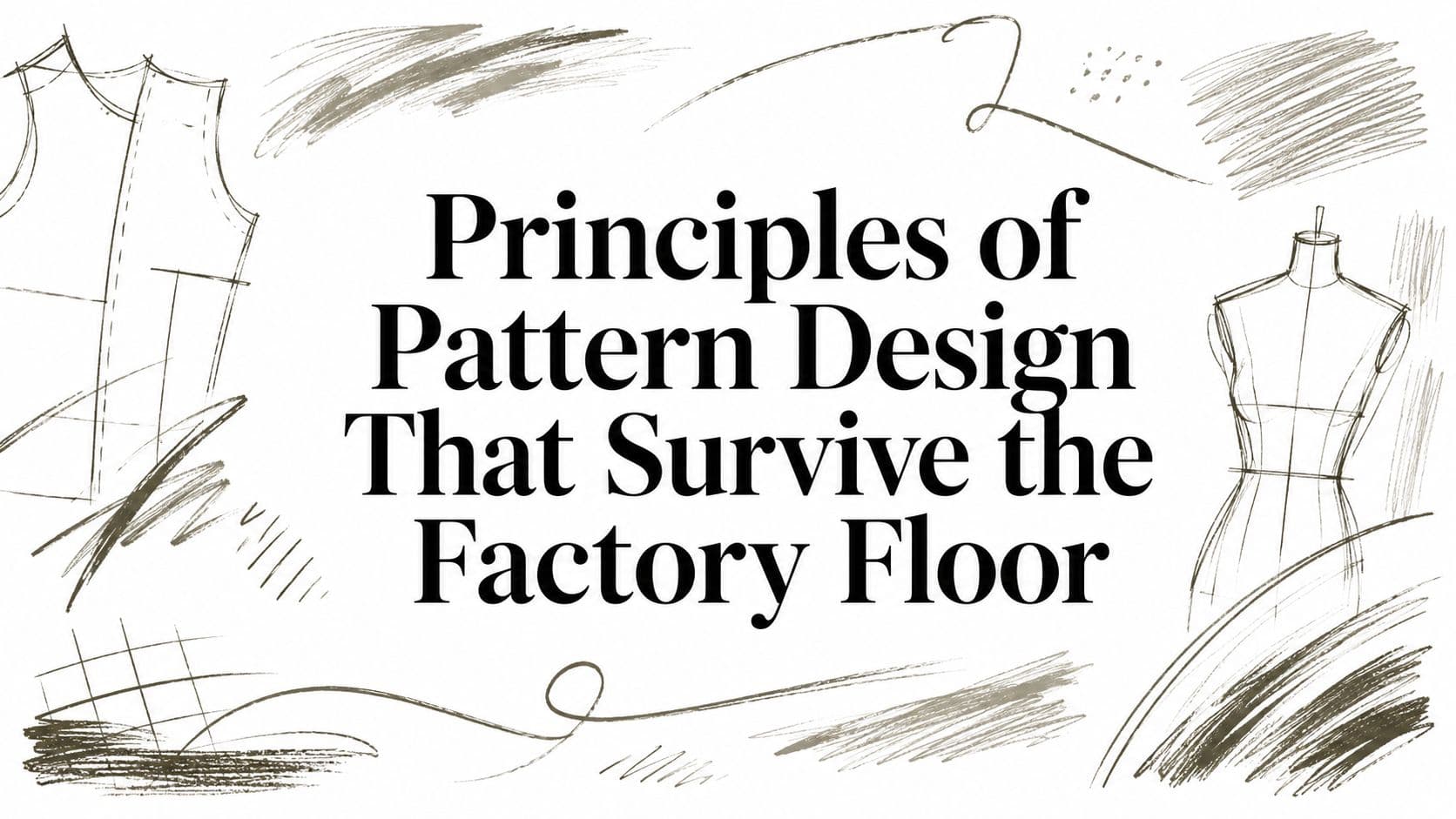 Principles of Pattern Design That Survive the Factory Floor