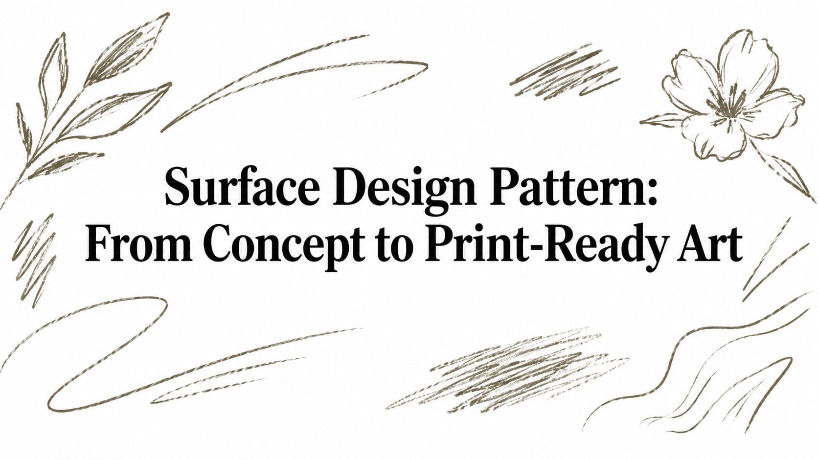 Surface Design Pattern: From Concept to Print-Ready Art