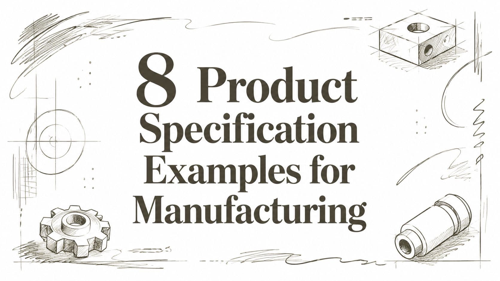 8 Product Specification Examples for Manufacturing