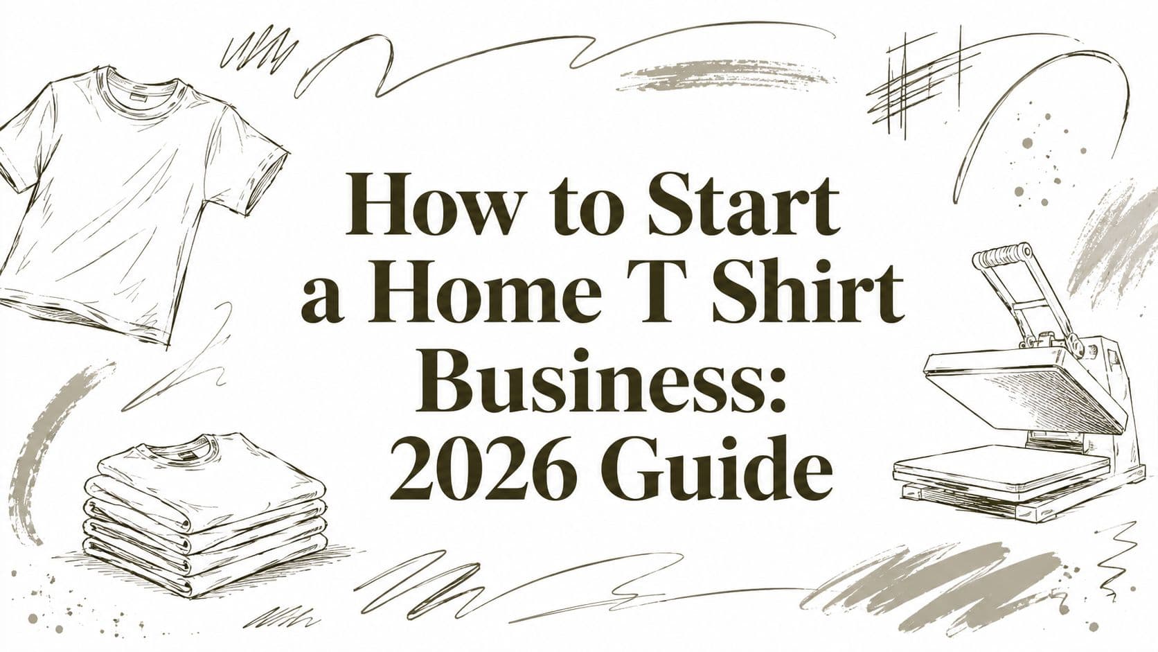 How to Start a Home T Shirt Business: 2026 Guide