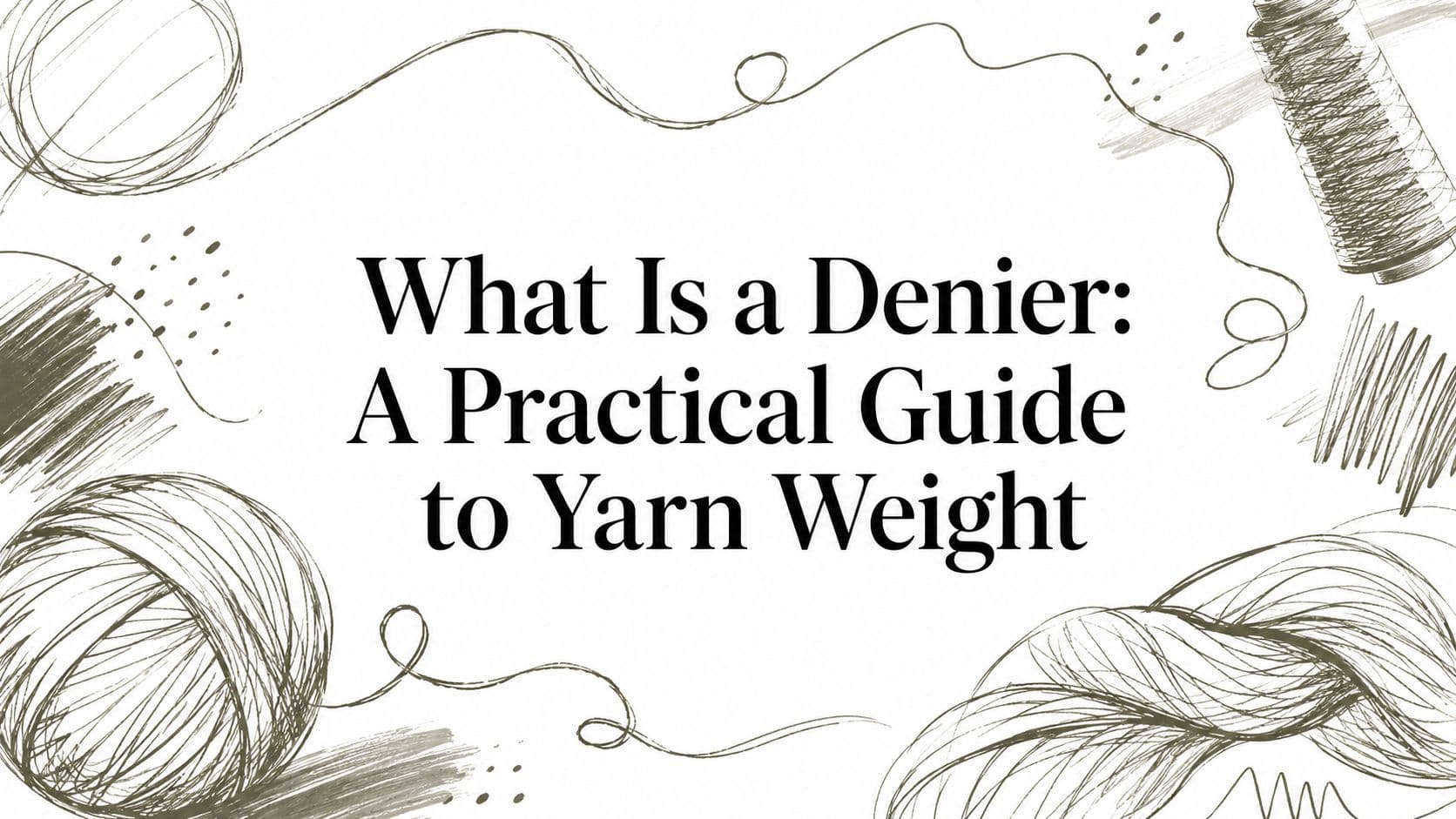 What Is a Denier: A Practical Guide to Yarn Weight