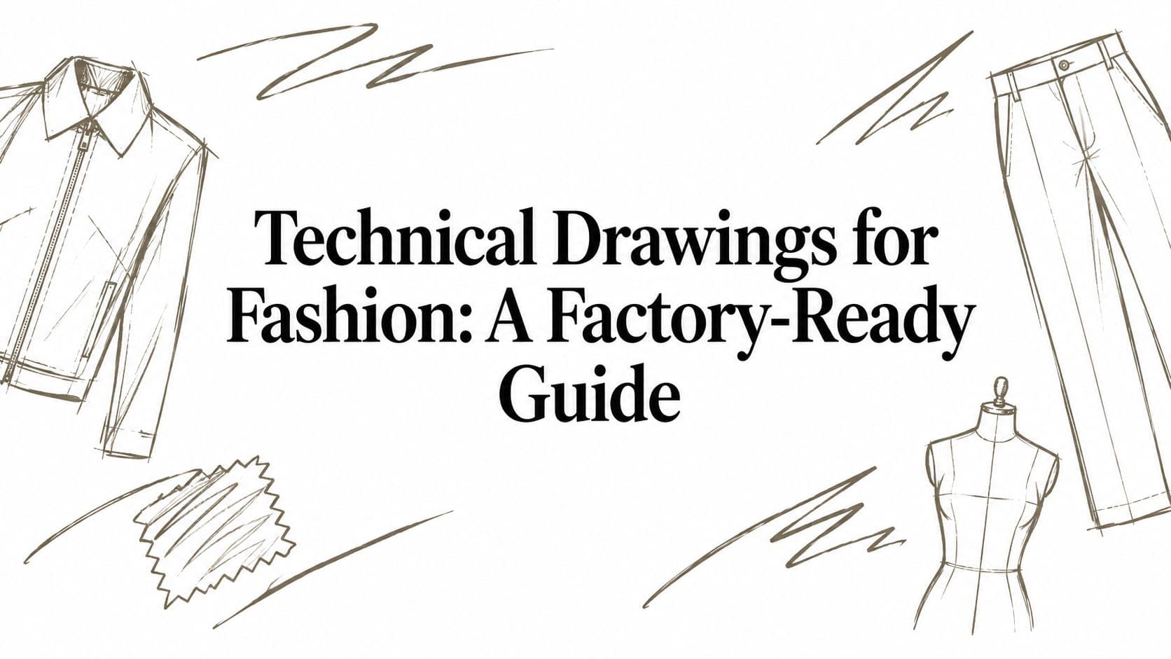 Technical Drawings for Fashion: A Factory-Ready Guide