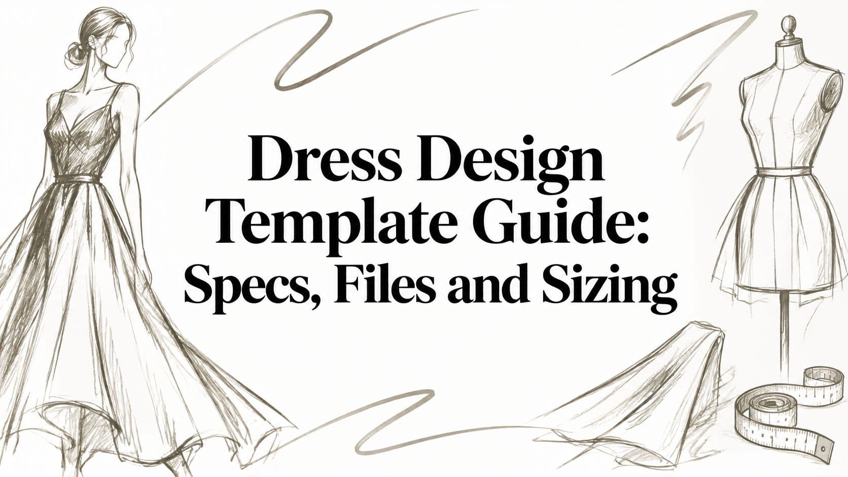 Dress Design Template Guide: Specs, Files and Sizing