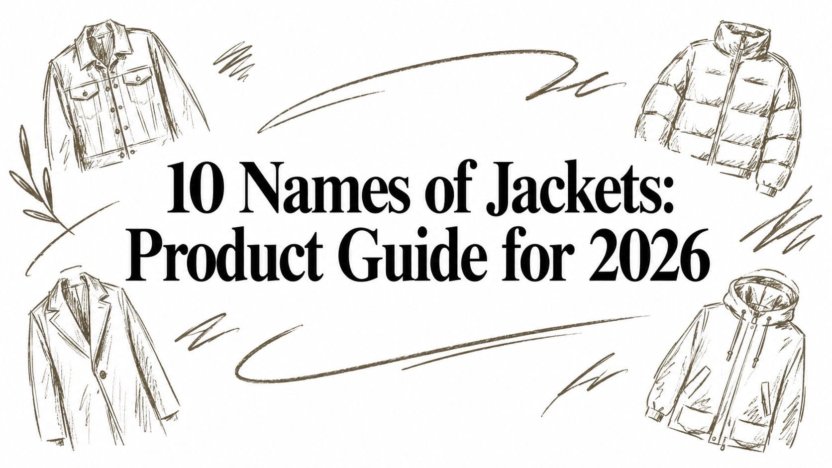 10 Names of Jackets: Product Guide for 2026