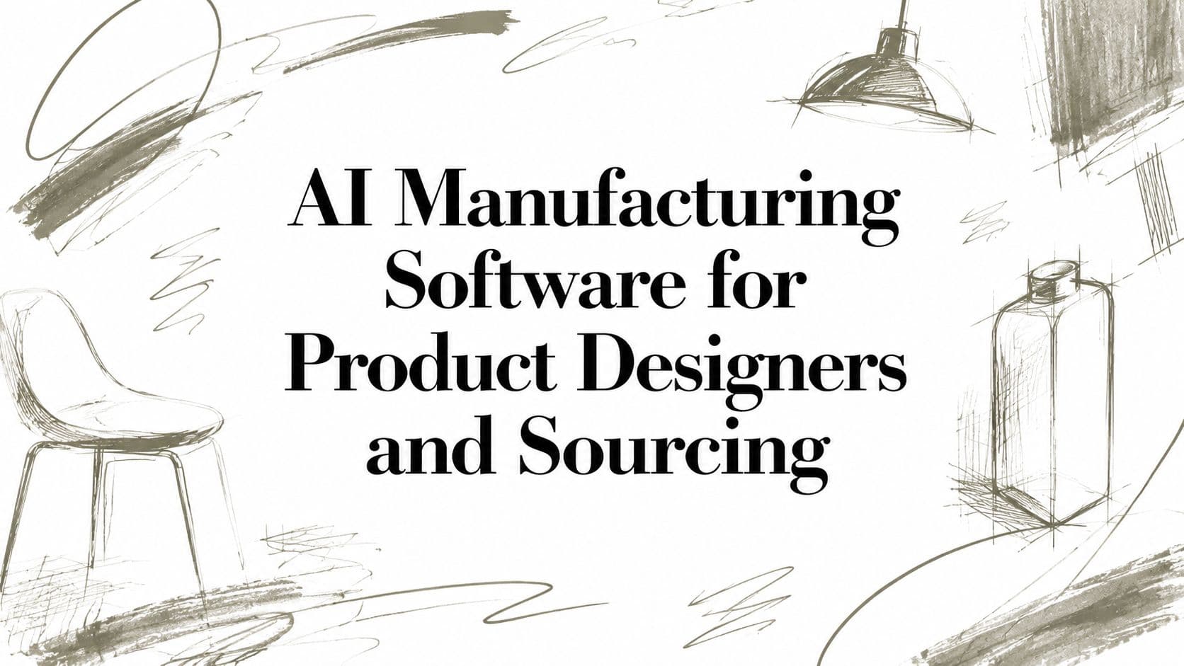 AI Manufacturing Software for Product Designers and Sourcing
