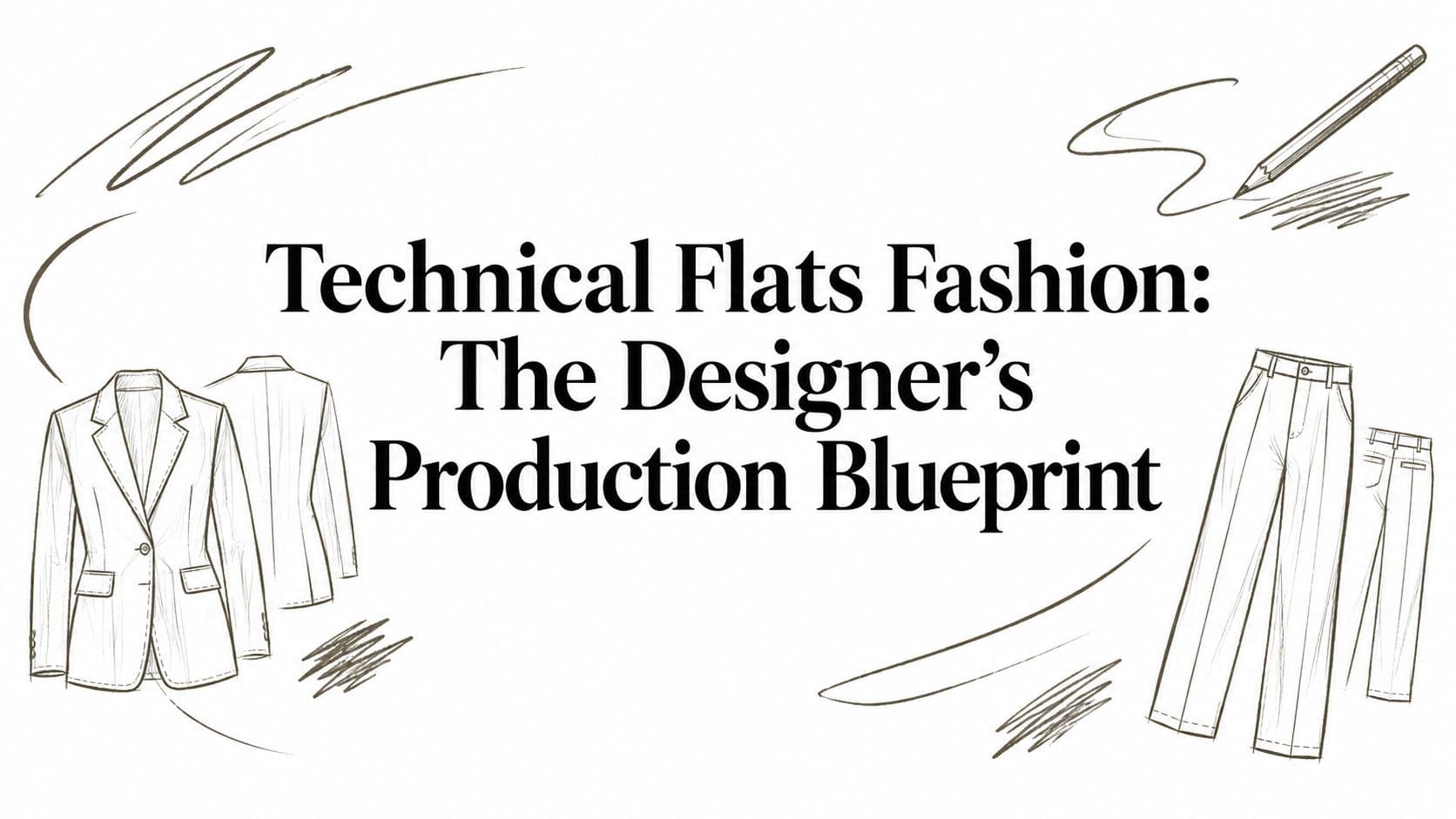 Technical Flats Fashion: The Designer's Production Blueprint